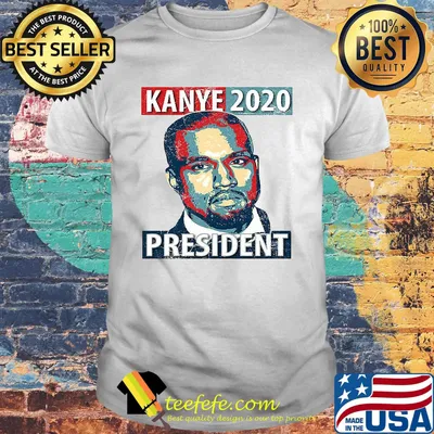 Kanye 2020 president american art shirt