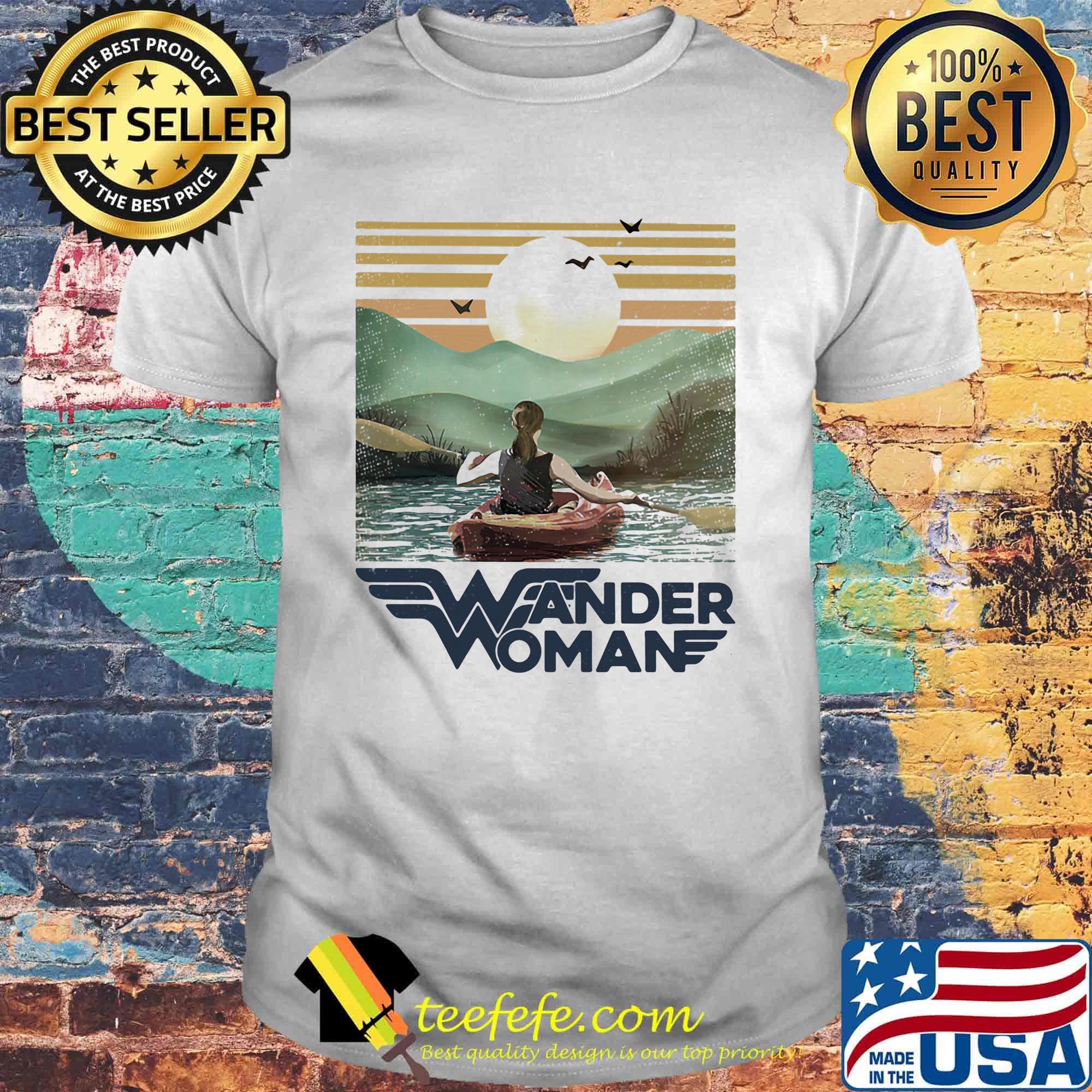 Kayaking wander woman vintage shirt Kayaking wander woman vintage shirt