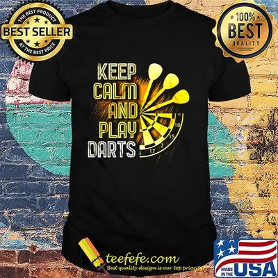 Keep Calm And Play Darts Shirt