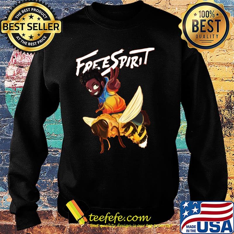 Khalid free spirit 2019 tour bee s Sweater Khalid free spirit 2019 tour bee s Sweater
