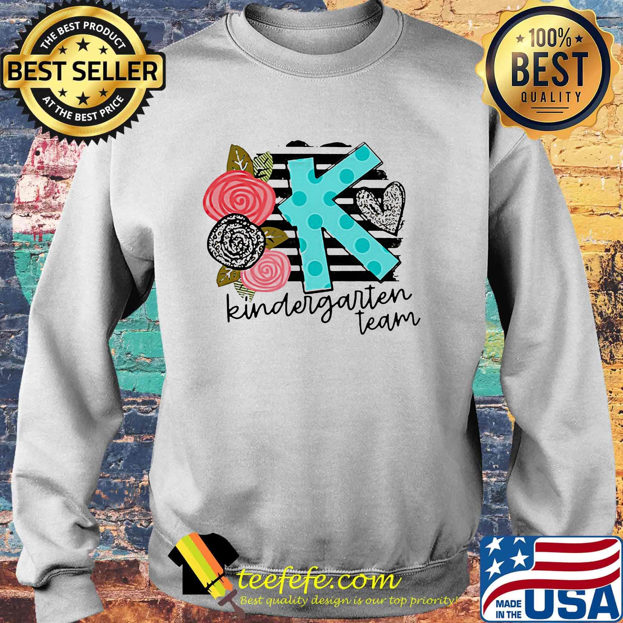 Kinderarten team flower leaf heart s Sweater Kinderarten team flower leaf heart s Sweater