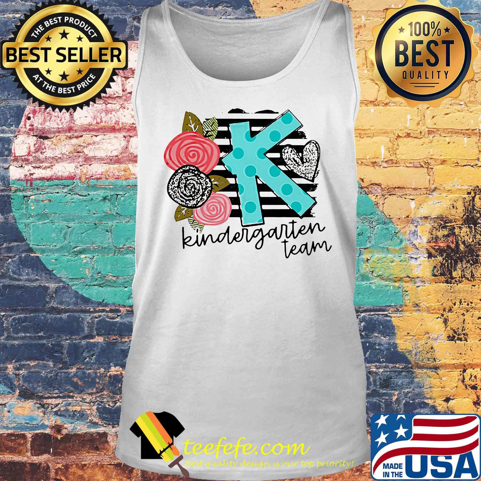 Kinderarten team flower leaf heart s Tank top Kinderarten team flower leaf heart s Tank top