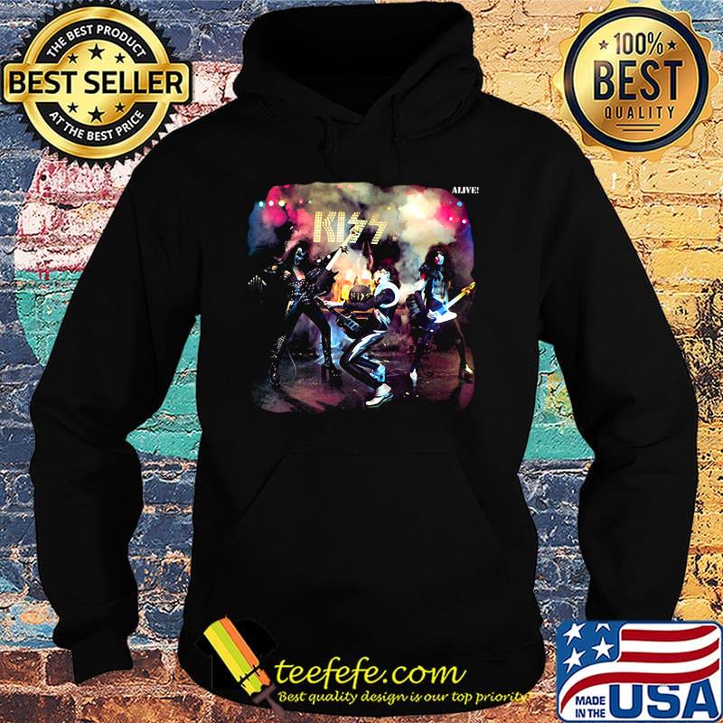 Kiss band alive worldwide rock and roll s Hoodie Kiss band alive worldwide rock and roll s Hoodie