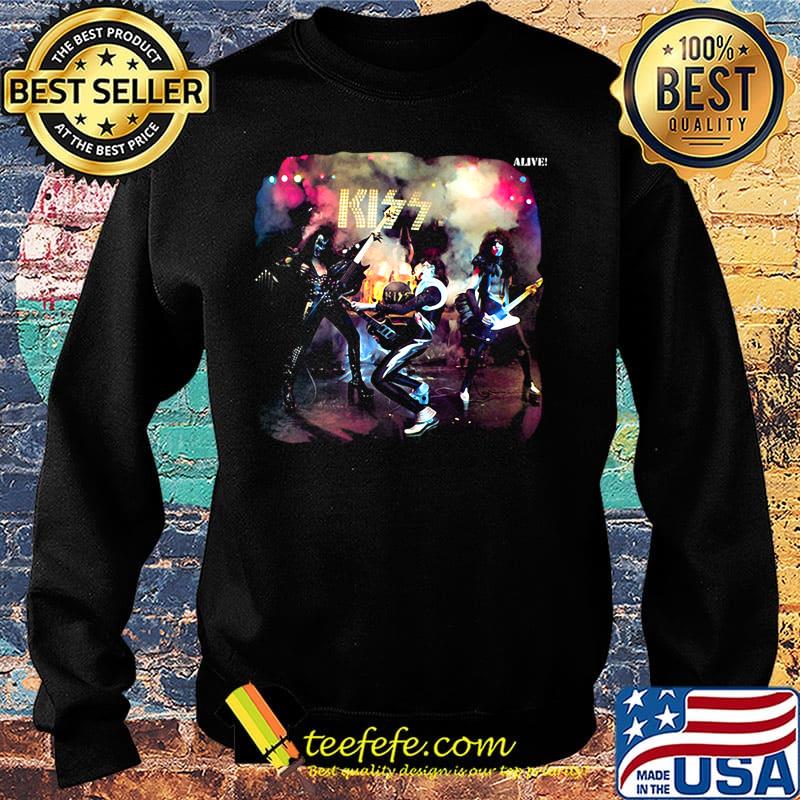 Kiss band alive worldwide rock and roll s Sweater Kiss band alive worldwide rock and roll s Sweater