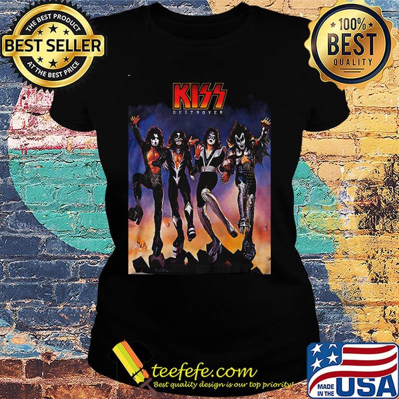 Kiss destroyer album song s Ladies tee Kiss destroyer album song s Ladies tee