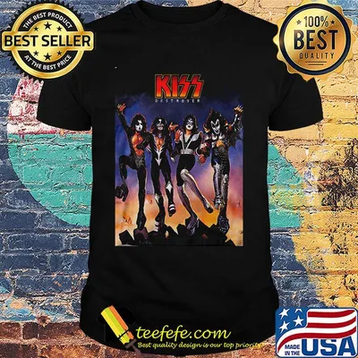 Kiss destroyer album song shirt