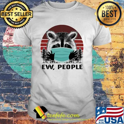 Koala mask ew people vintage retro shirt