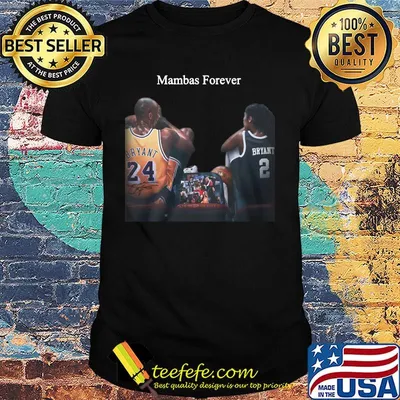Kobe bryant and daughter mambas forever shirt