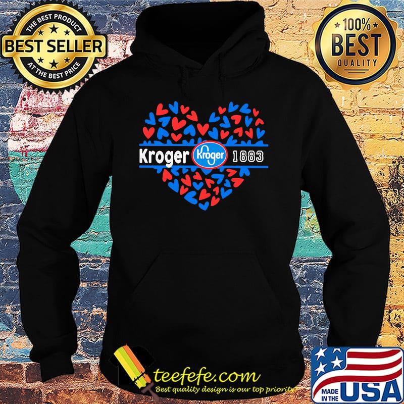 Kroger 1883 logo hearts s Hoodie Kroger 1883 logo hearts s Hoodie