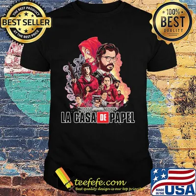 La casa de papel art shirt