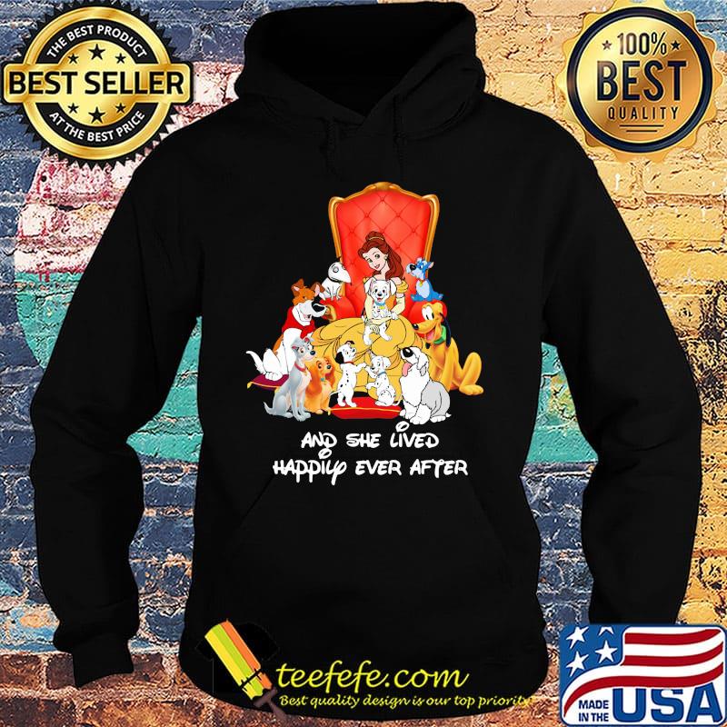 Lady and the tramp and she lived happily ever after s Hoodie Lady and the tramp and she lived happily ever after s Hoodie