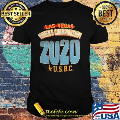 Las vegas women's championships 2020 usbc shirt