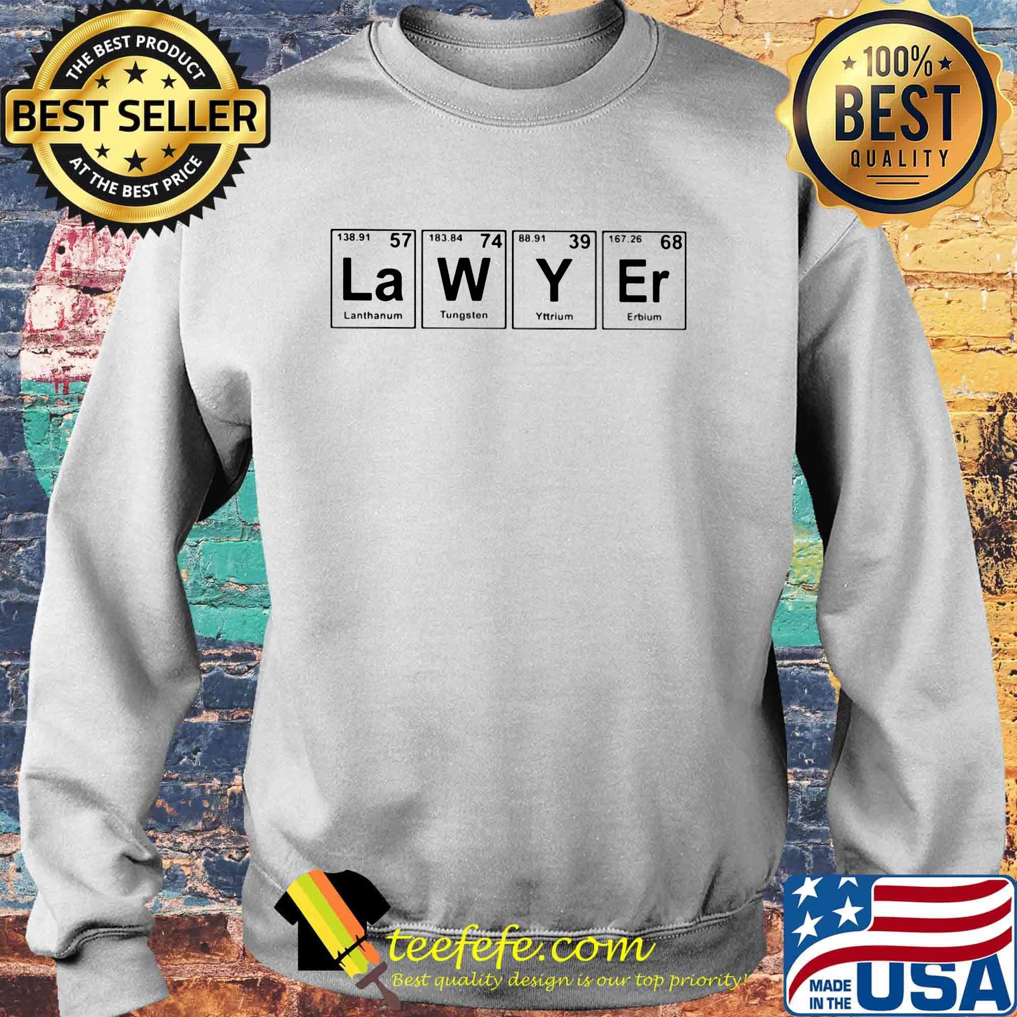 LaWYEr Chemistry Periodic Shirt Sweater LaWYEr Chemistry Periodic Shirt Sweater