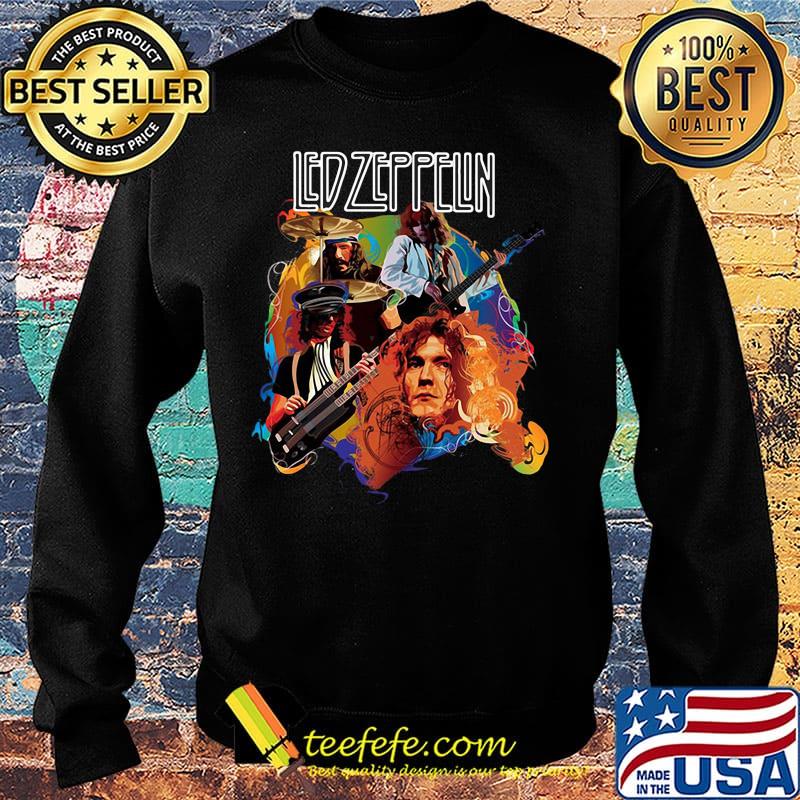 Led zeppelin band members playing guitar s Sweater Led zeppelin band members playing guitar s Sweater