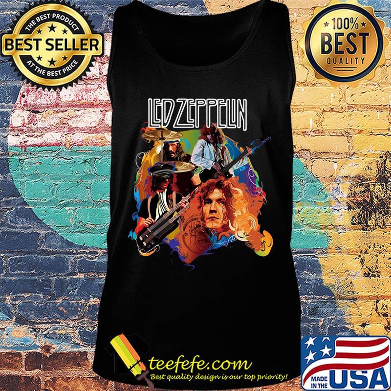 Led zeppelin band members playing guitar s Tank top Led zeppelin band members playing guitar s Tank top
