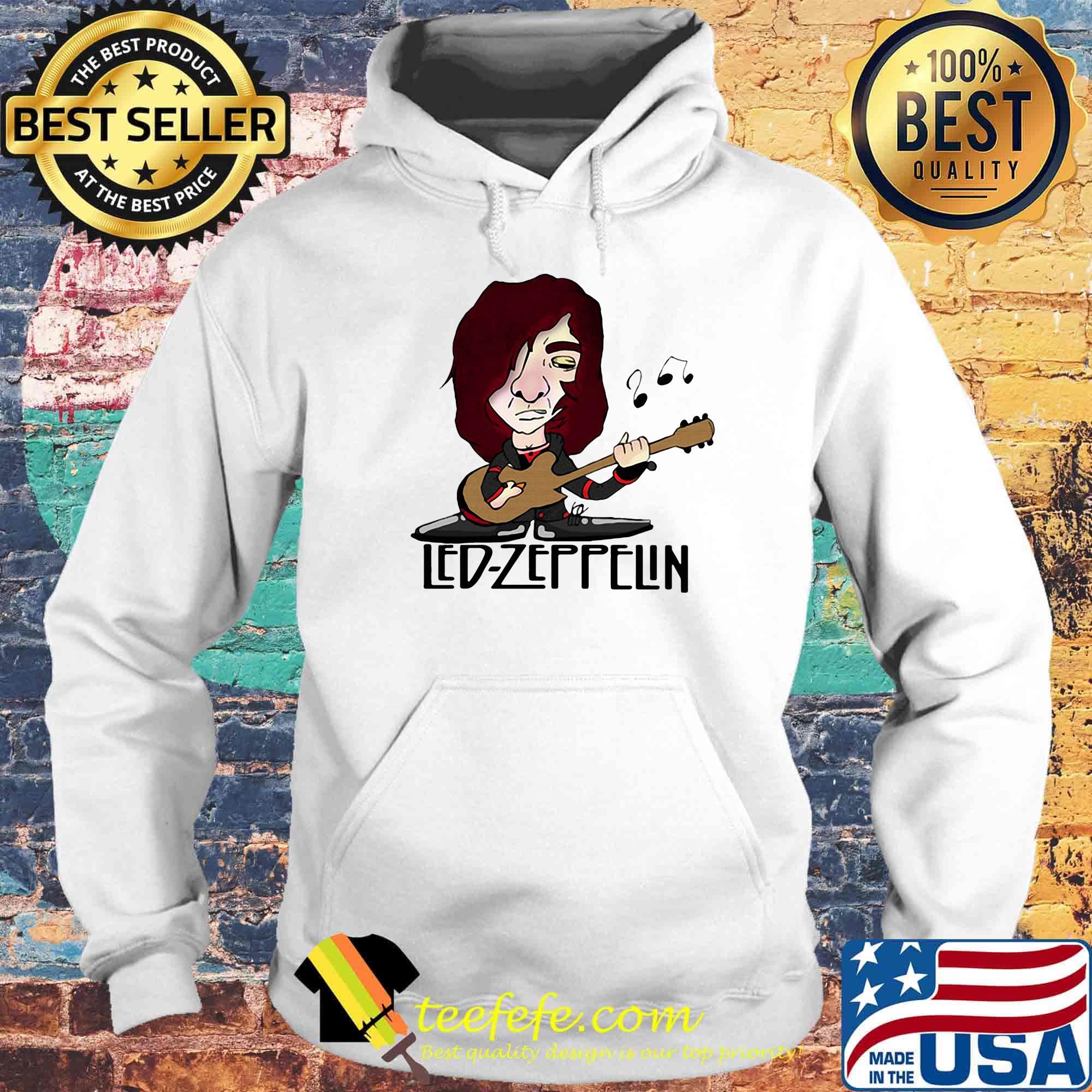 Led zeppelin band playing guitar s Hoodie Led zeppelin band playing guitar s Hoodie