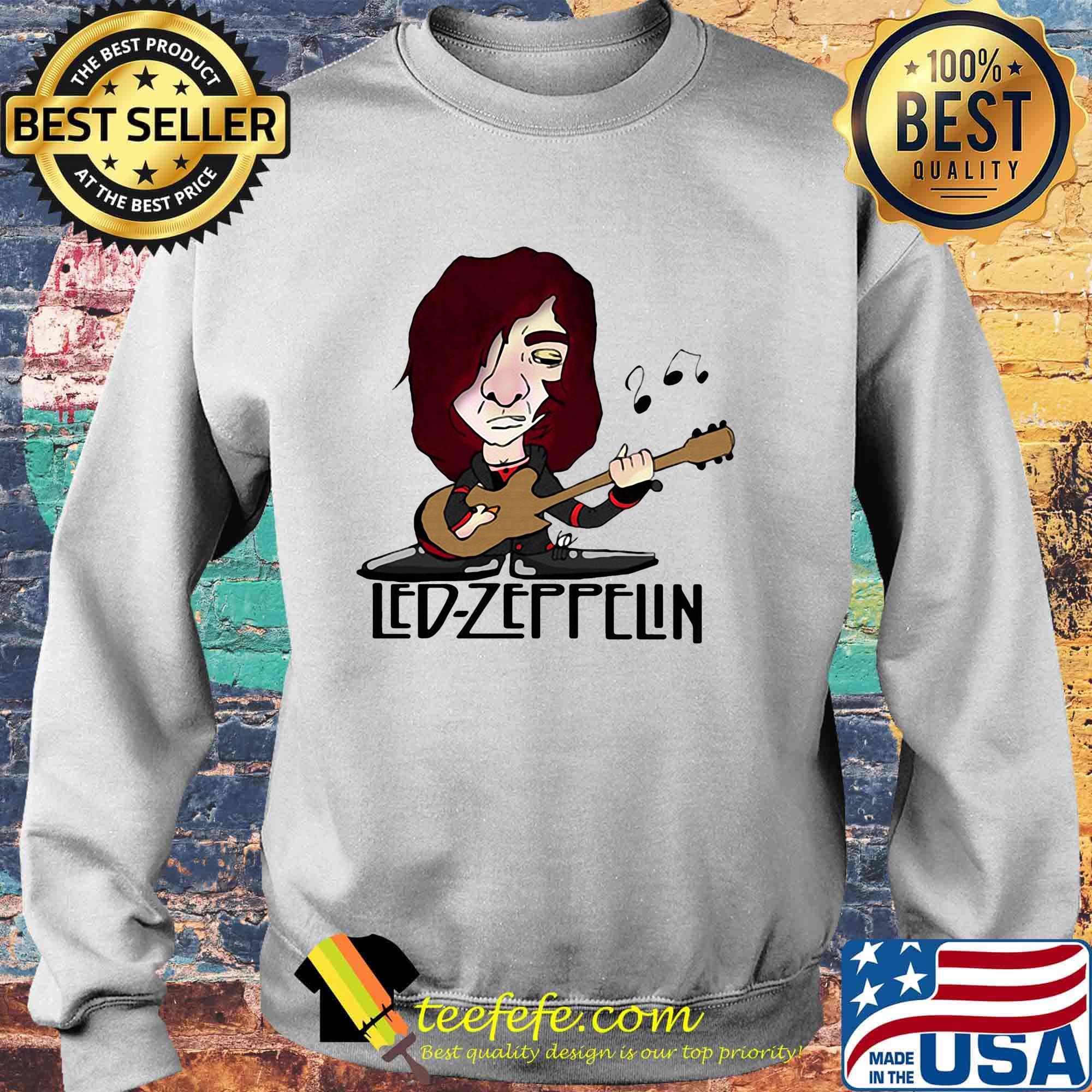 Led zeppelin band playing guitar s Sweater Led zeppelin band playing guitar s Sweater
