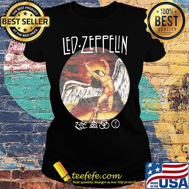 Led zeppelin wings vintage s Ladies tee Led zeppelin wings vintage s Ladies tee