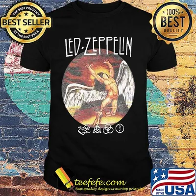Led zeppelin wings vintage shirt