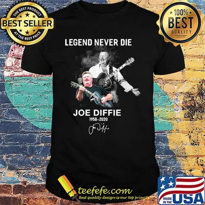 Legend never die joe diffie 1958 2020 signature shirt