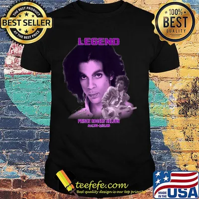 Legend prince rogers nelson guitar shirt
