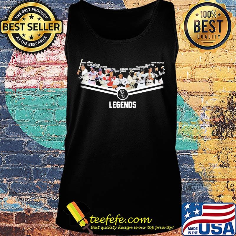 Legends chicago white sox baseball team players signatures s Tank top Legends chicago white sox baseball team players signatures s Tank top