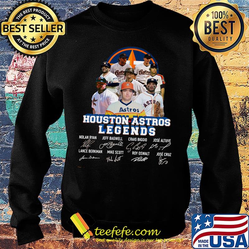 Legends houston astros baseball team players signatures s Sweater Legends houston astros baseball team players signatures s Sweater