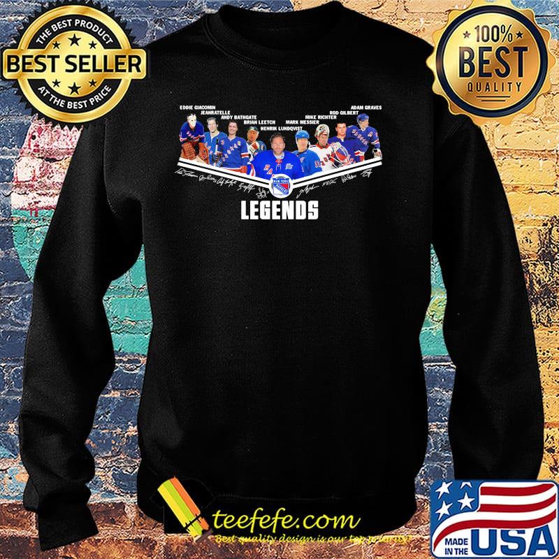 Legends new york rangers hockey team players signatures Sweater Legends new york rangers hockey team players signatures Sweater