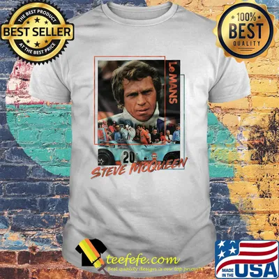 Lemans 20 steve mcqueen car shirt