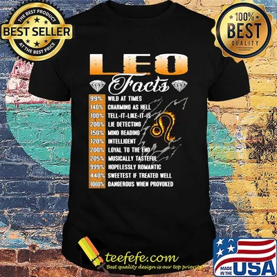 Leo Facts Wild At Times Charming As Hell Diamond Shirt
