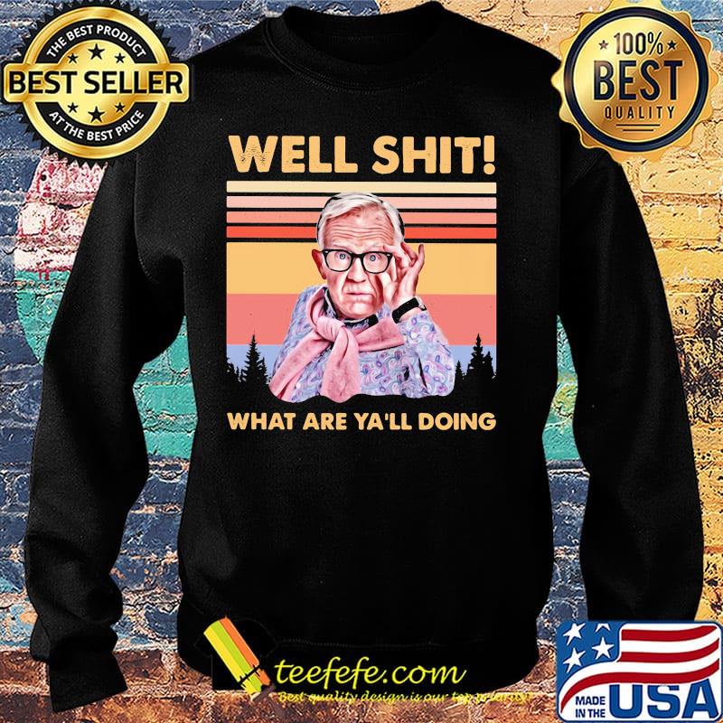 Leslie jordan well shit what are y'all doing vintage retro s Sweater Leslie jordan well shit what are y'all doing vintage retro s Sweater