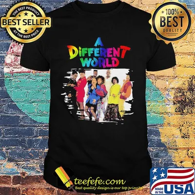 Lgbt a different world characters shirt