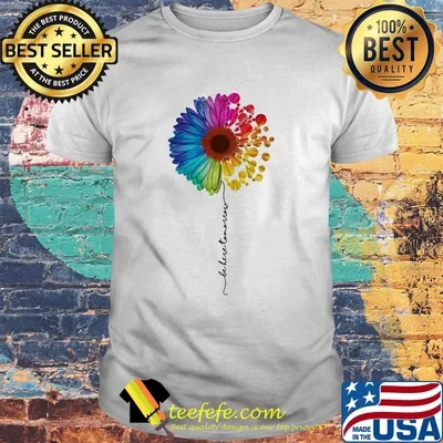 LGBT flower be here tomorrow shirt
