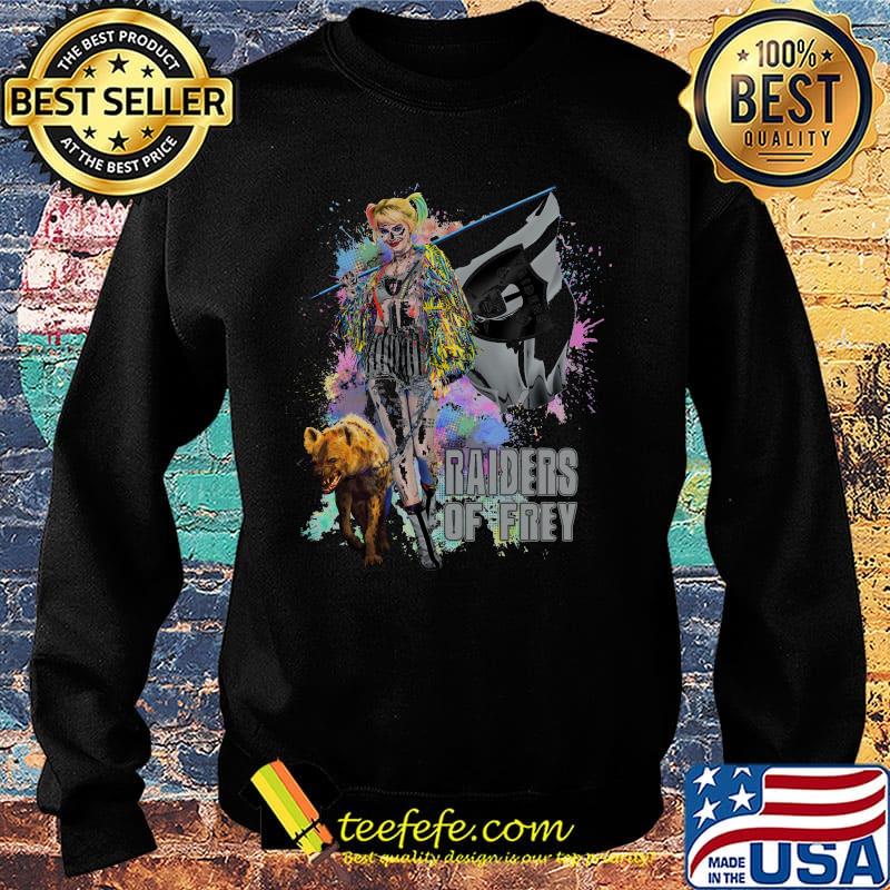 Lgbt harley quinn los angeles raiders of the fray flag s Sweater Lgbt harley quinn los angeles raiders of the fray flag s Sweater