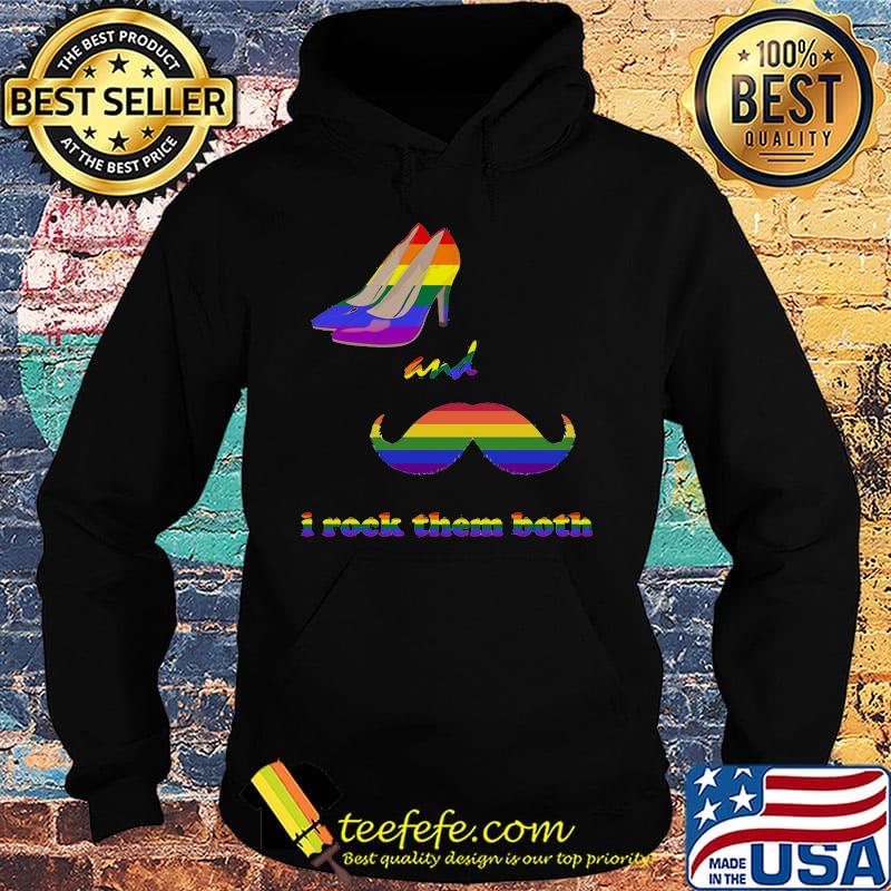 Lgbt high heels and beard i rock them both s Hoodie Lgbt high heels and beard i rock them both s Hoodie