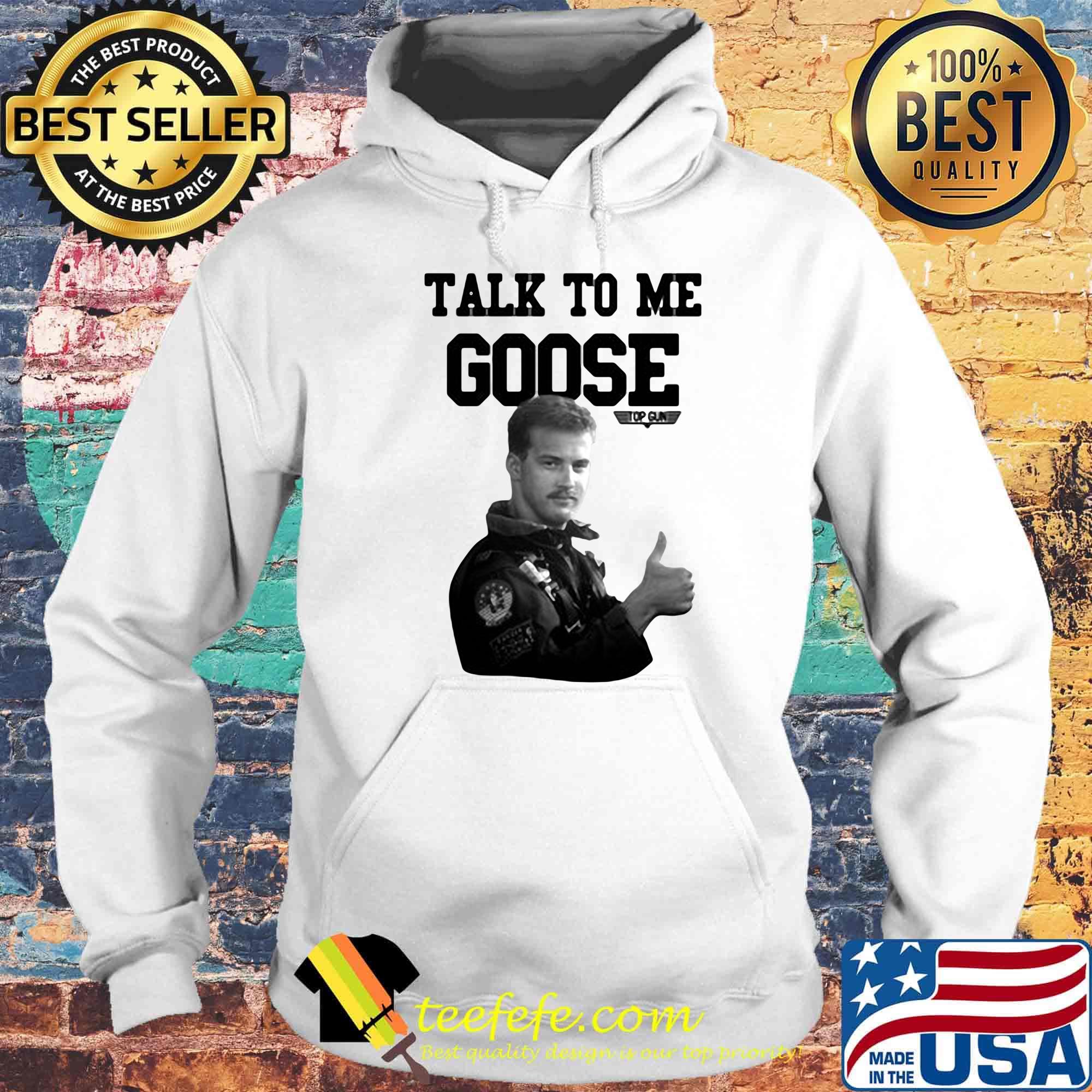 Licenza ufficiale talk to me goose top gun s Hoodie Licenza ufficiale talk to me goose top gun s Hoodie