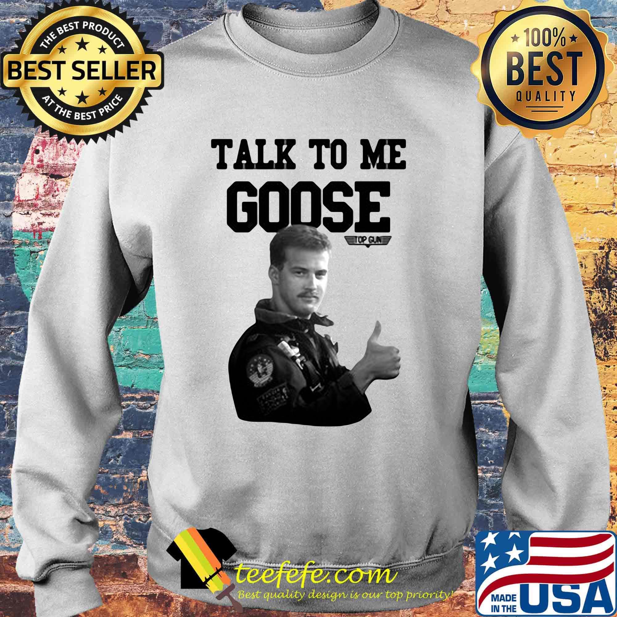 Licenza ufficiale talk to me goose top gun s Sweater Licenza ufficiale talk to me goose top gun s Sweater