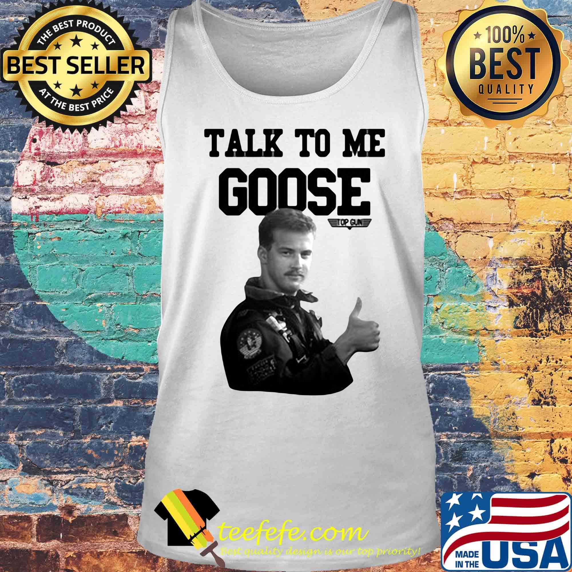 Licenza ufficiale talk to me goose top gun s Tank top Licenza ufficiale talk to me goose top gun s Tank top