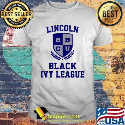 Lincoln hbcu black ivy league shirt