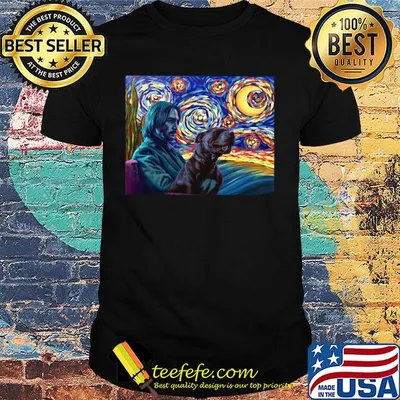 Linkin park and pitbull starry night shirt