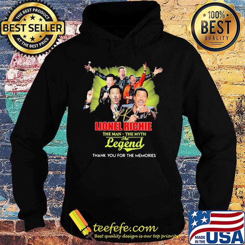 Lionel richie the man the myth the legend thank you for the memories signature s Hoodie Lionel richie the man the myth the legend thank you for the memories signature s Hoodie