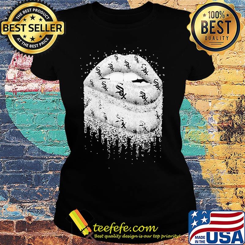 Lips chicago white sox baseball team logo s Ladies tee Lips chicago white sox baseball team logo s Ladies tee
