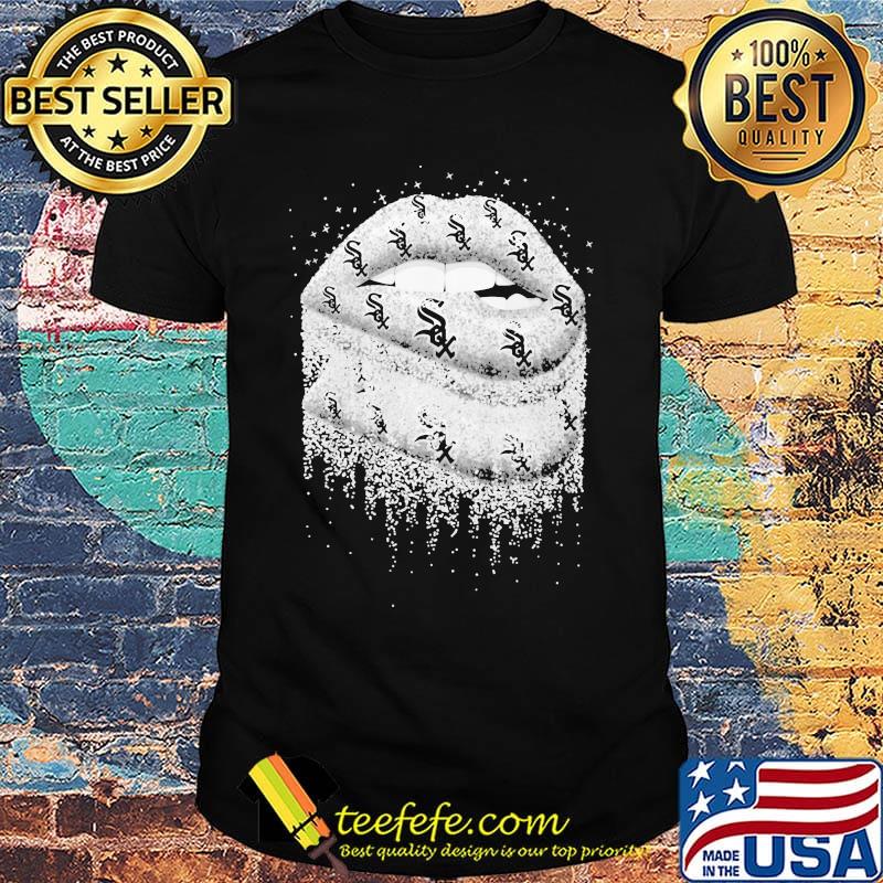 Lips chicago white sox baseball team logo shirt Lips chicago white sox baseball team logo shirt
