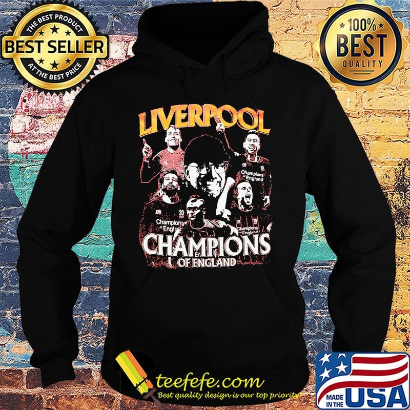 Liverpool champions of england players s Hoodie Liverpool champions of england players s Hoodie