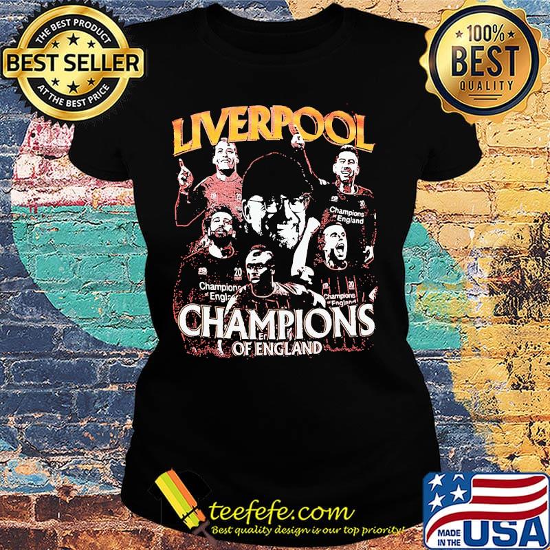 Liverpool champions of england players s Ladies tee Liverpool champions of england players s Ladies tee