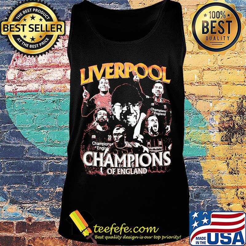 Liverpool champions of england players s Tank top Liverpool champions of england players s Tank top