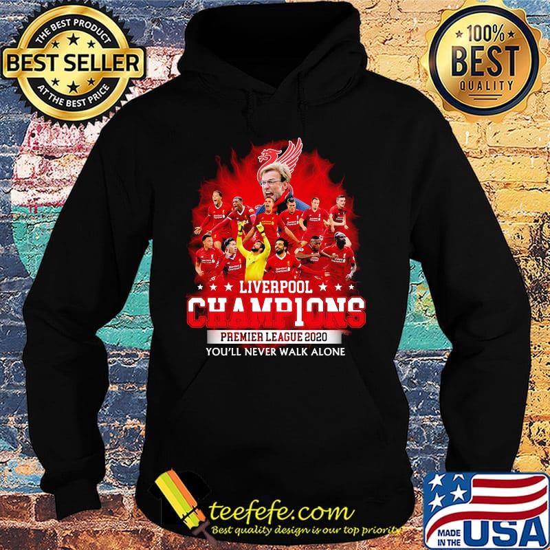Liverpool fc champions premier league 2020 you'll never walk alone s Hoodie Liverpool fc champions premier league 2020 you'll never walk alone s Hoodie