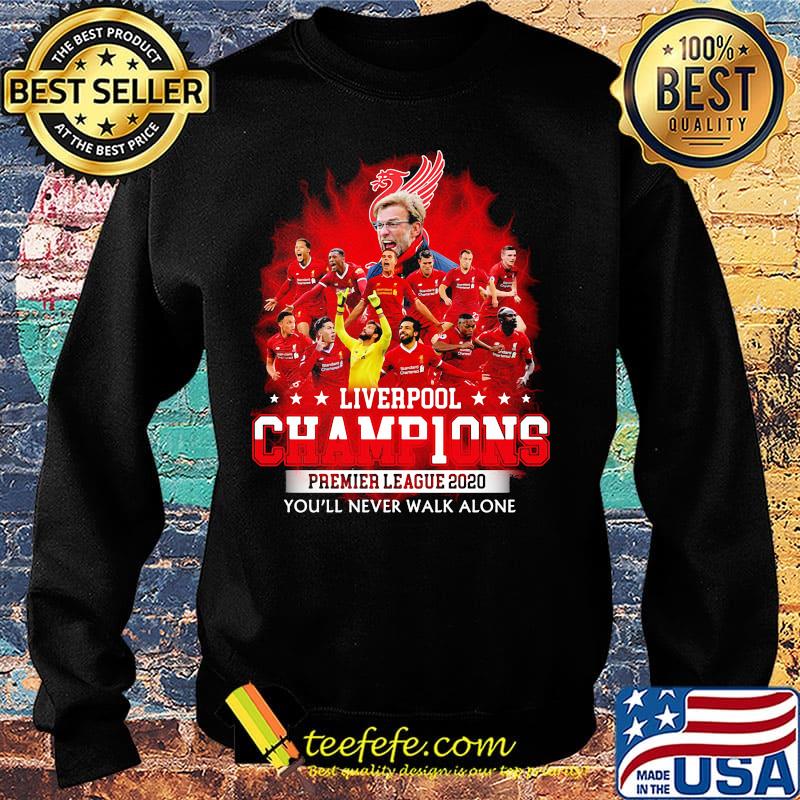 Liverpool fc champions premier league 2020 you'll never walk alone s Sweater Liverpool fc champions premier league 2020 you'll never walk alone s Sweater