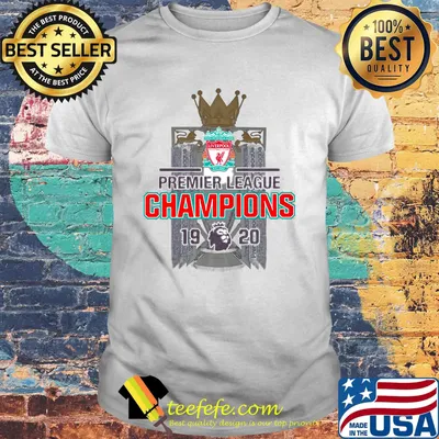 Liverpool football club premier league champions 19 20 shirt