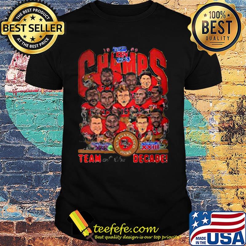 Liverpool football club xxiv champions team decade shirt